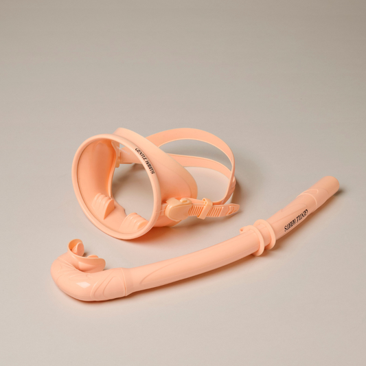 Dive Mask and Snorkel Set - ORANGE SORBET