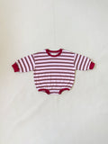 Mattie Stripe Bodysuit - Pink