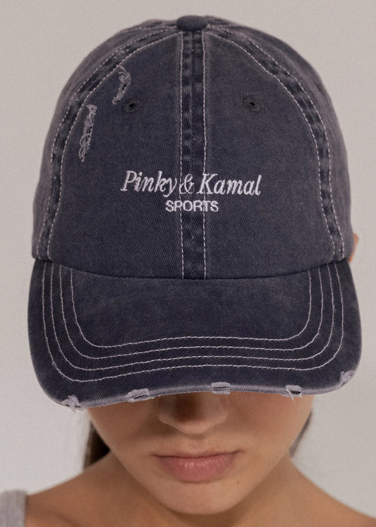 Pinky & Kamal Signature Cap - Stonewash Denim