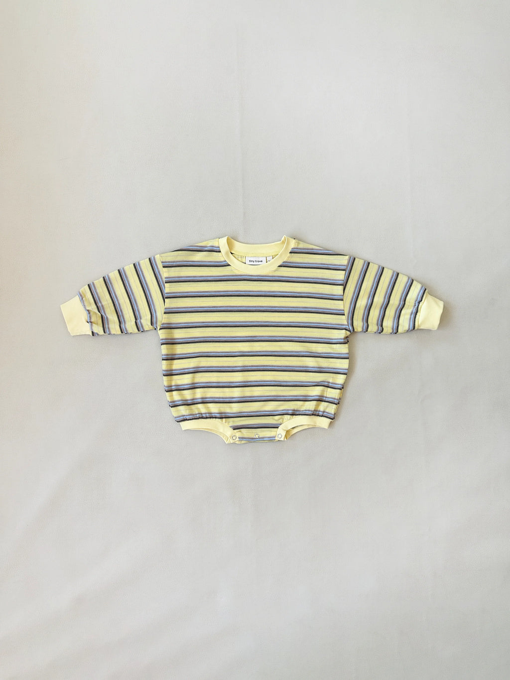 Mattie Stripe Bodysuit - Yellow