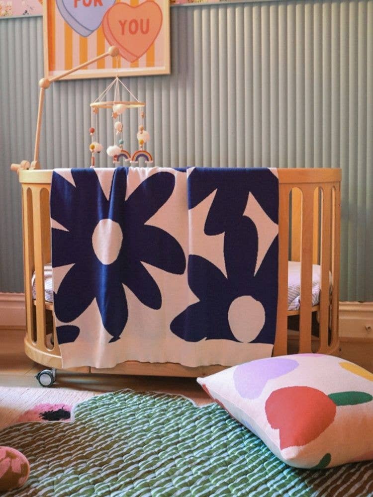 Marlo Knitted Baby Blanket