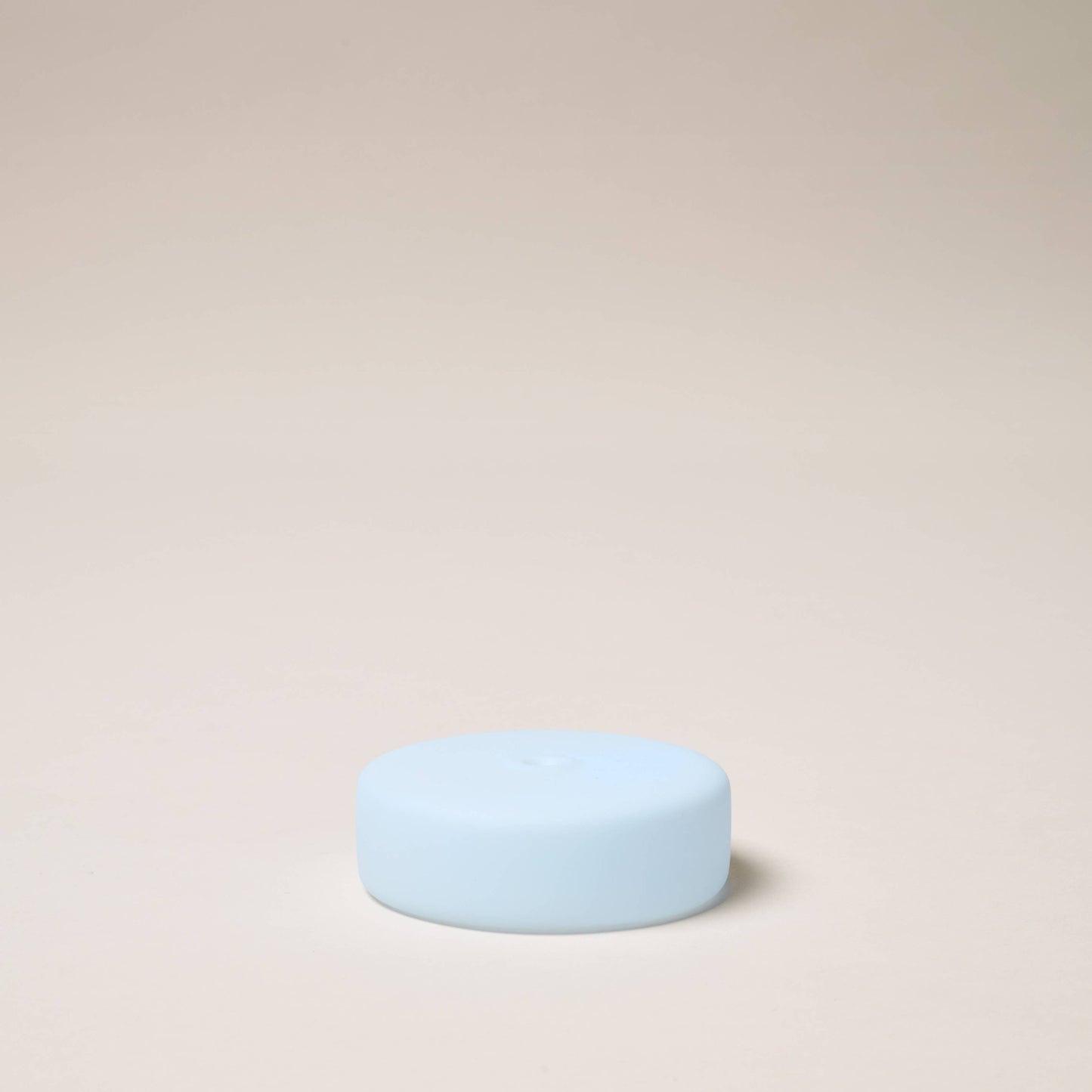 Frosted Glass Holder Large - Blue