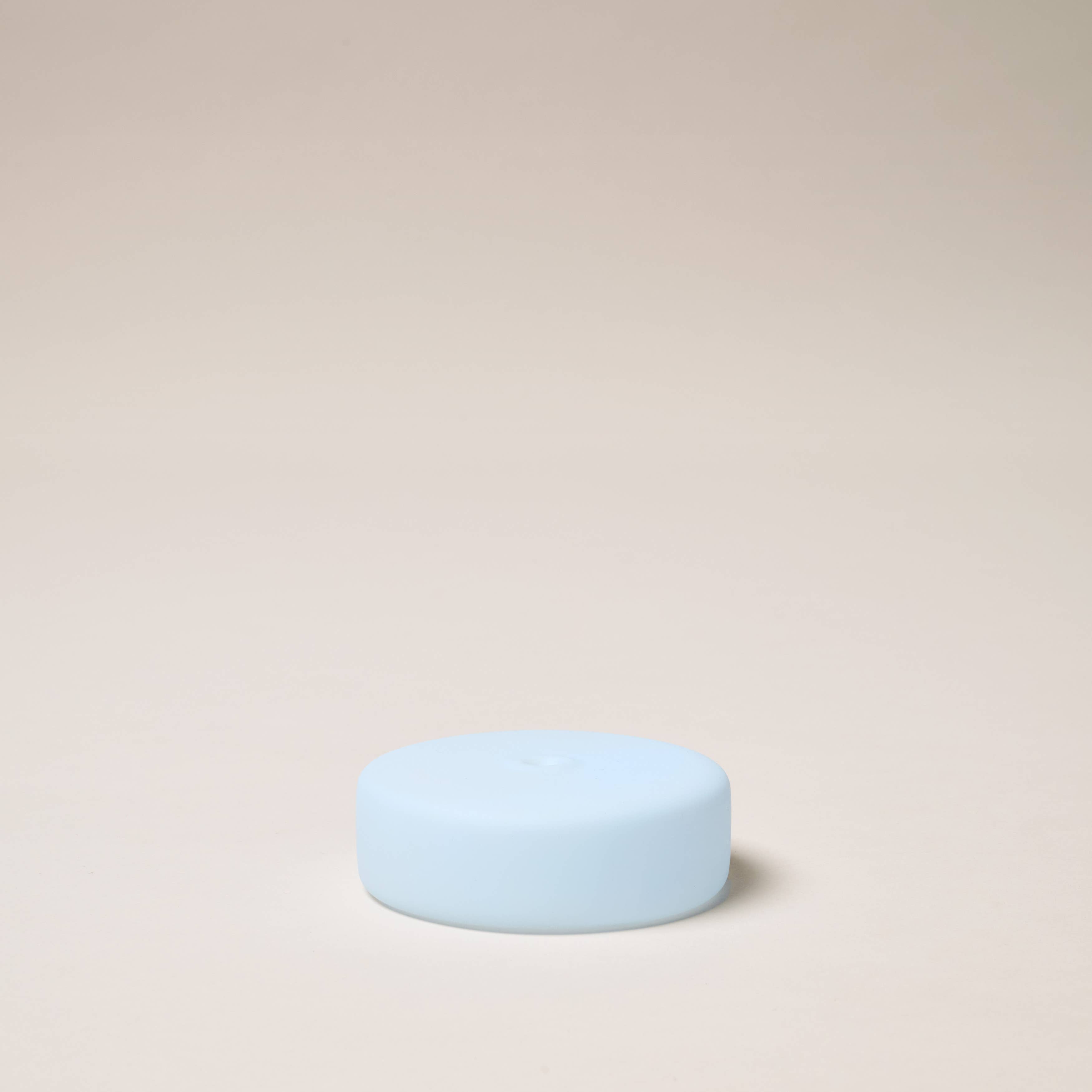 Frosted Glass Holder Large - Blue