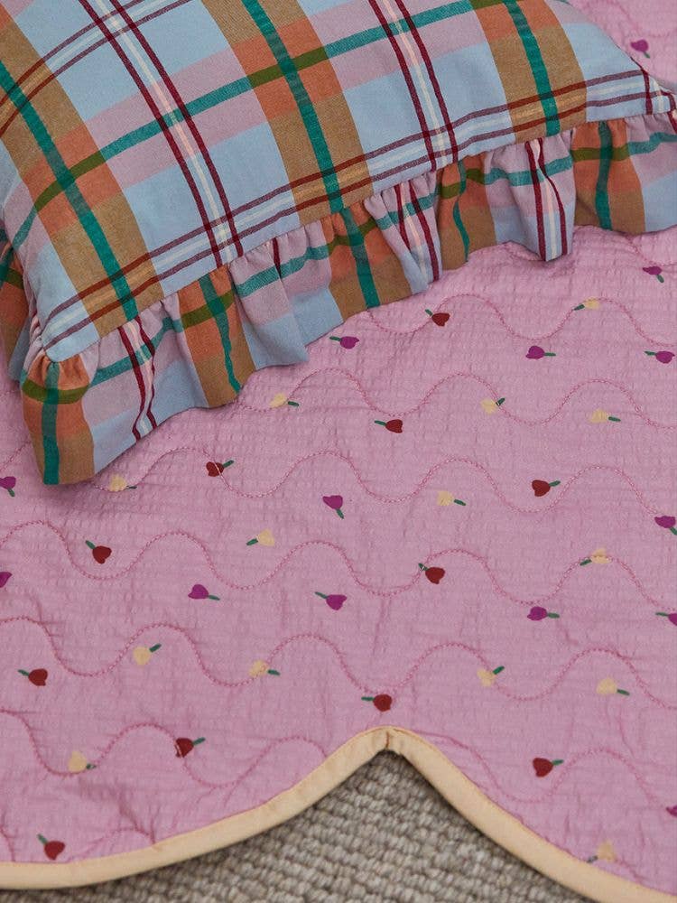 Forget Me Not Playmat in Peony