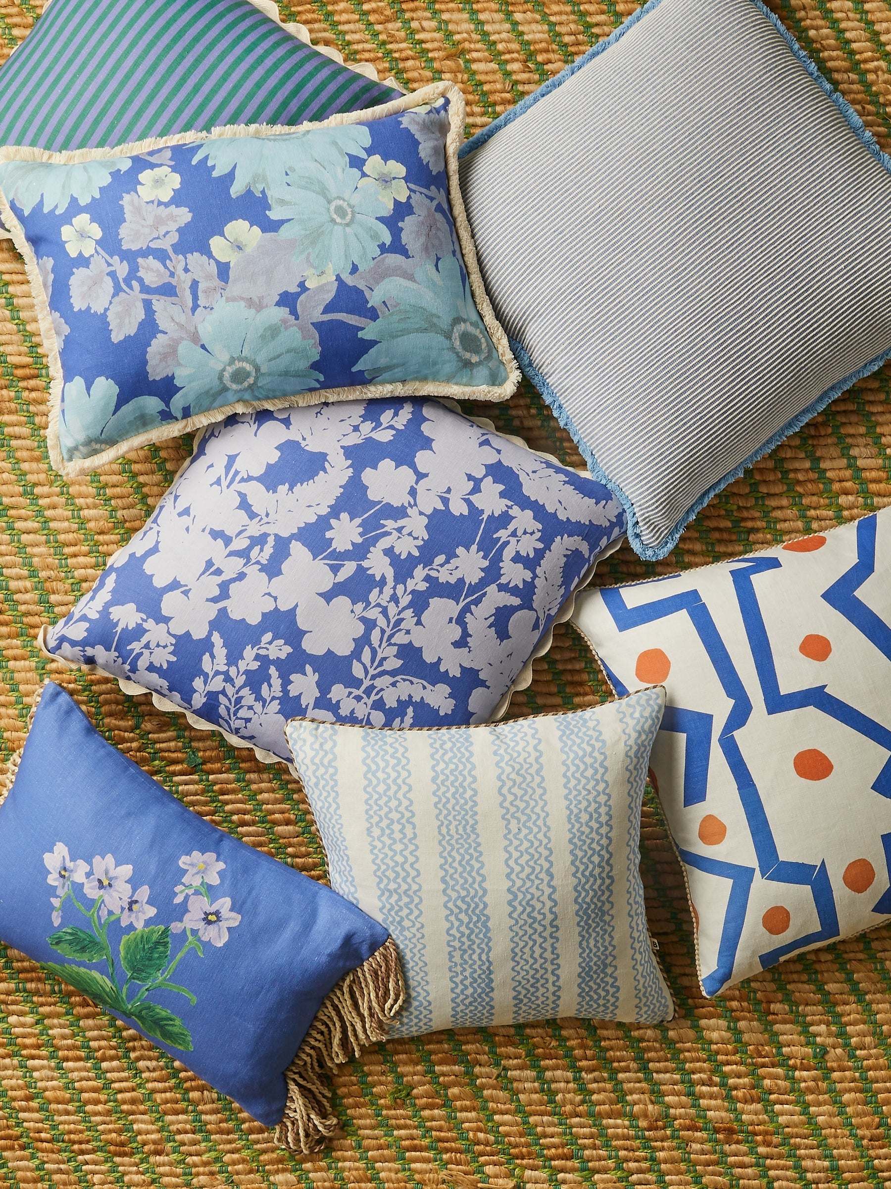 Nile Blue Cushion