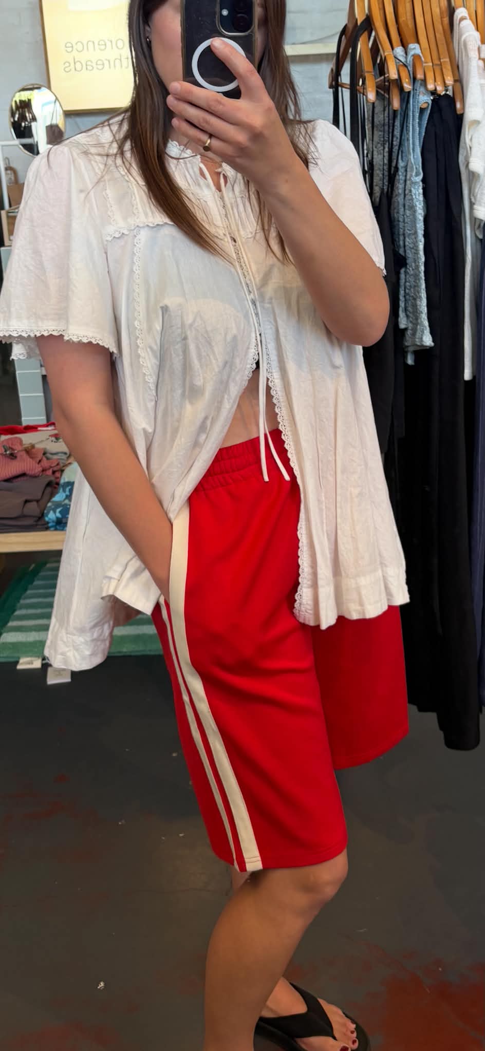 Rylie Shorts - Red