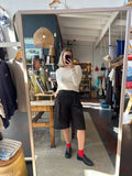 Thanne Black Tailored Short