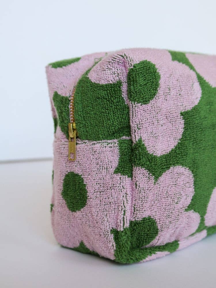 Flowerbed Terry Toiletry Bag