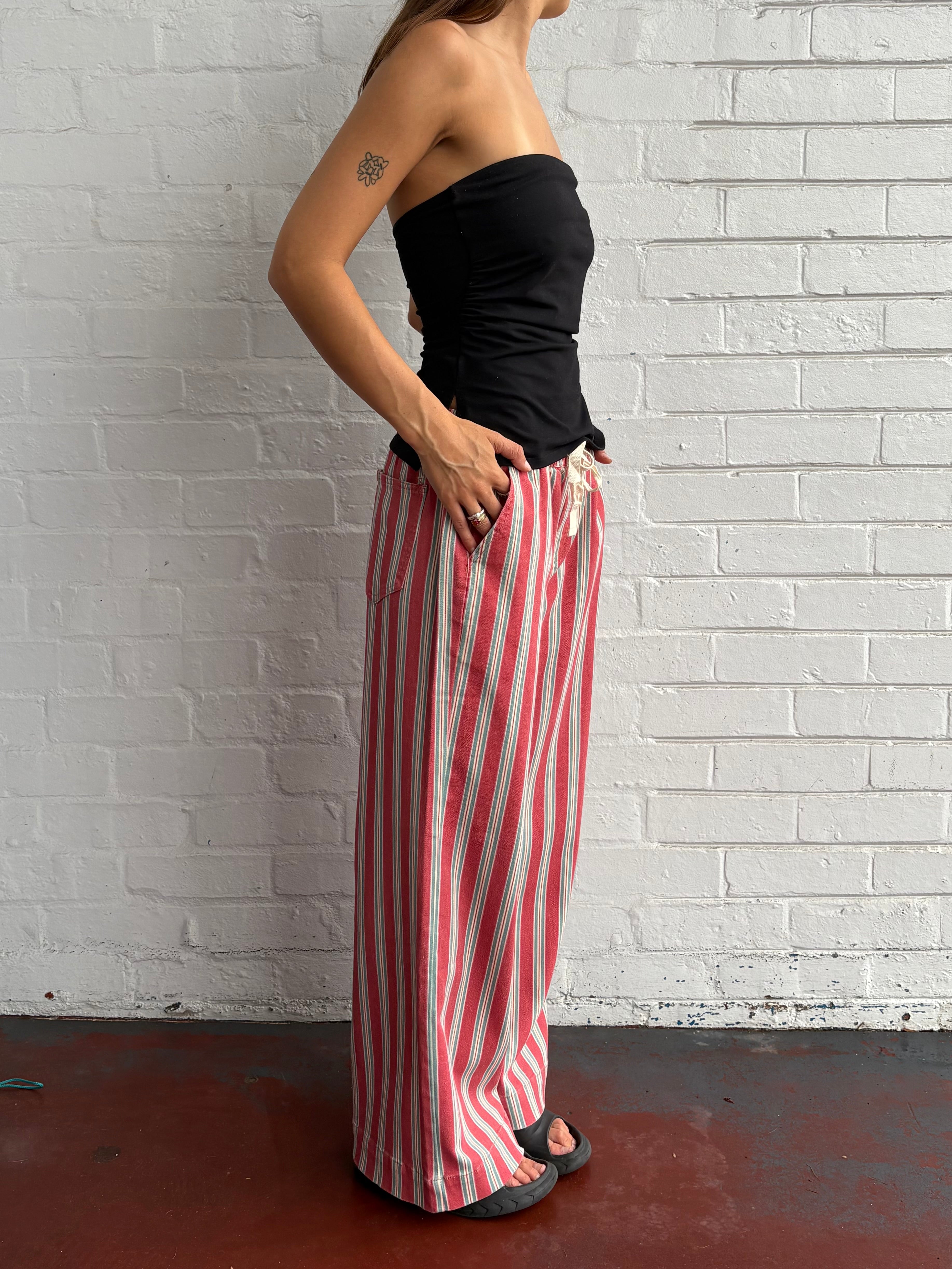 Label Of Love Striped Jean