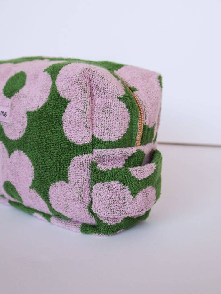 Flowerbed Terry Toiletry Bag