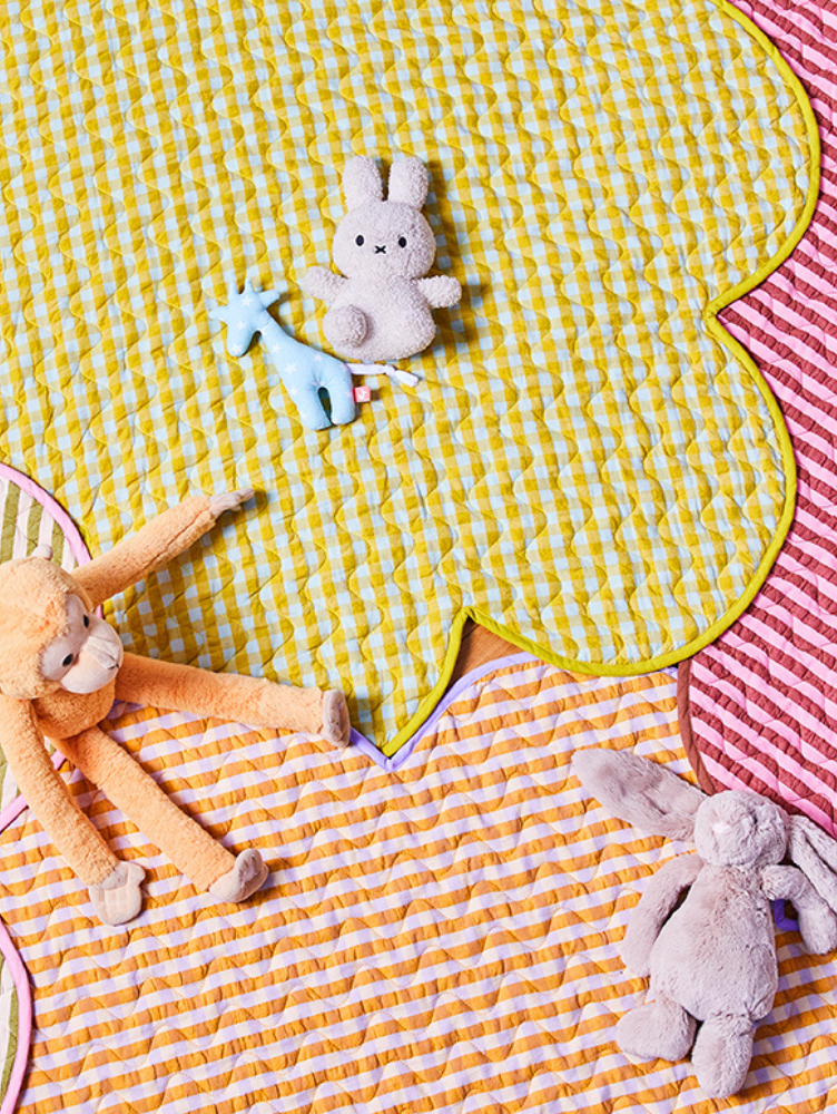Citrus Seersucker Playmat