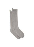 The Thick Slouchy Sock - Dove Grey
