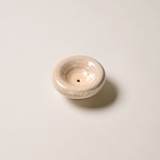 The Vessel Incense Holder - Cream