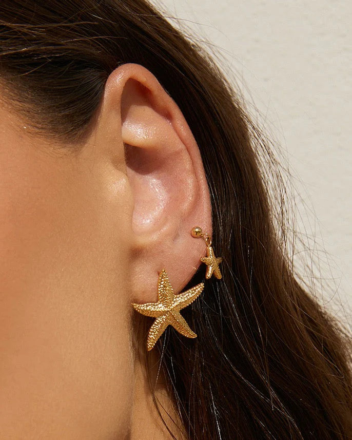 Mini Siesta Gold earrings