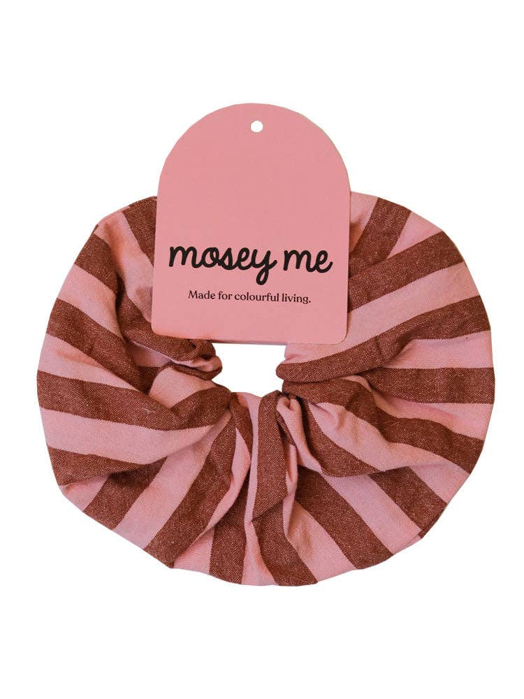 Sundae Seersucker Scrunchie