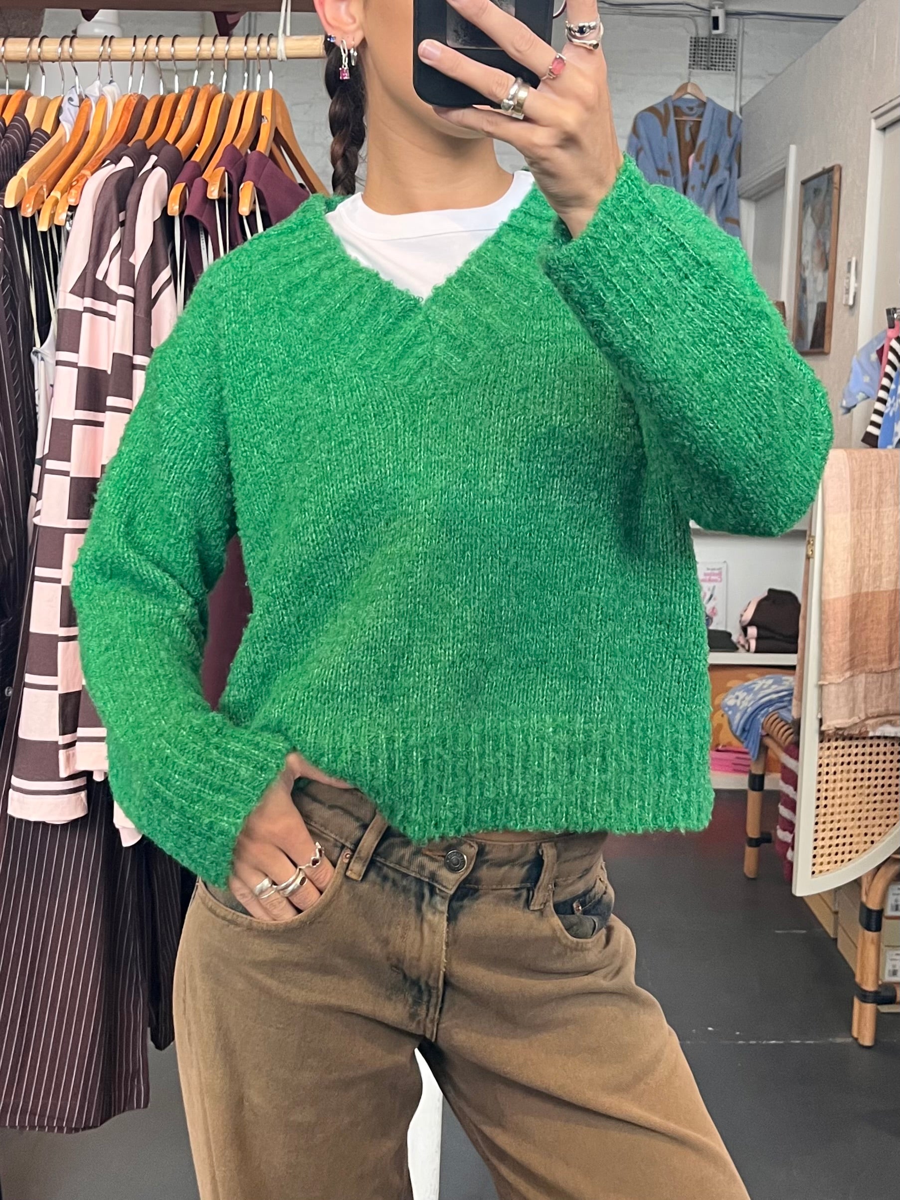 Paper Heart Oxford Jumper