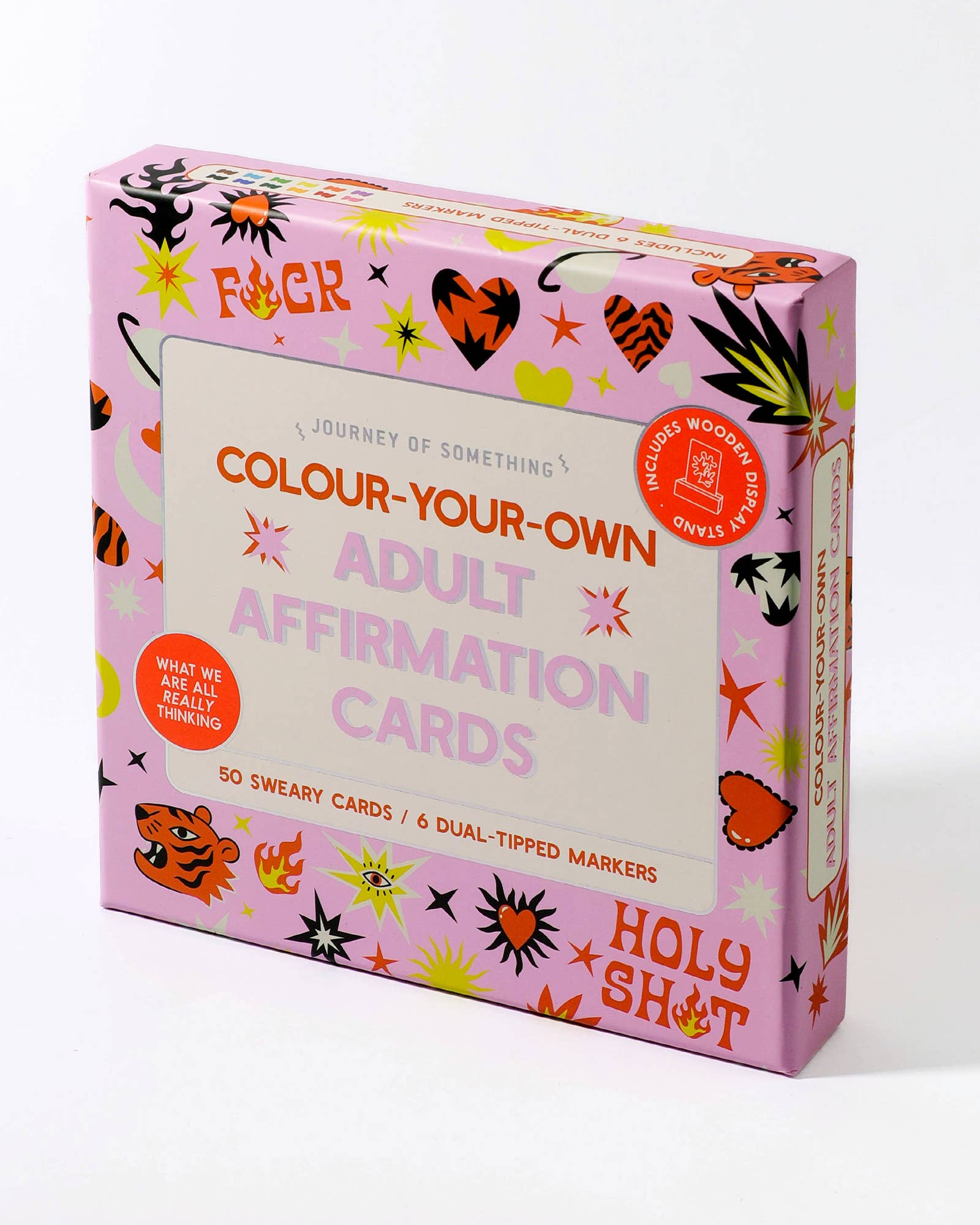 Affirmation Cards Set Colour Your Own - Journey Of Something