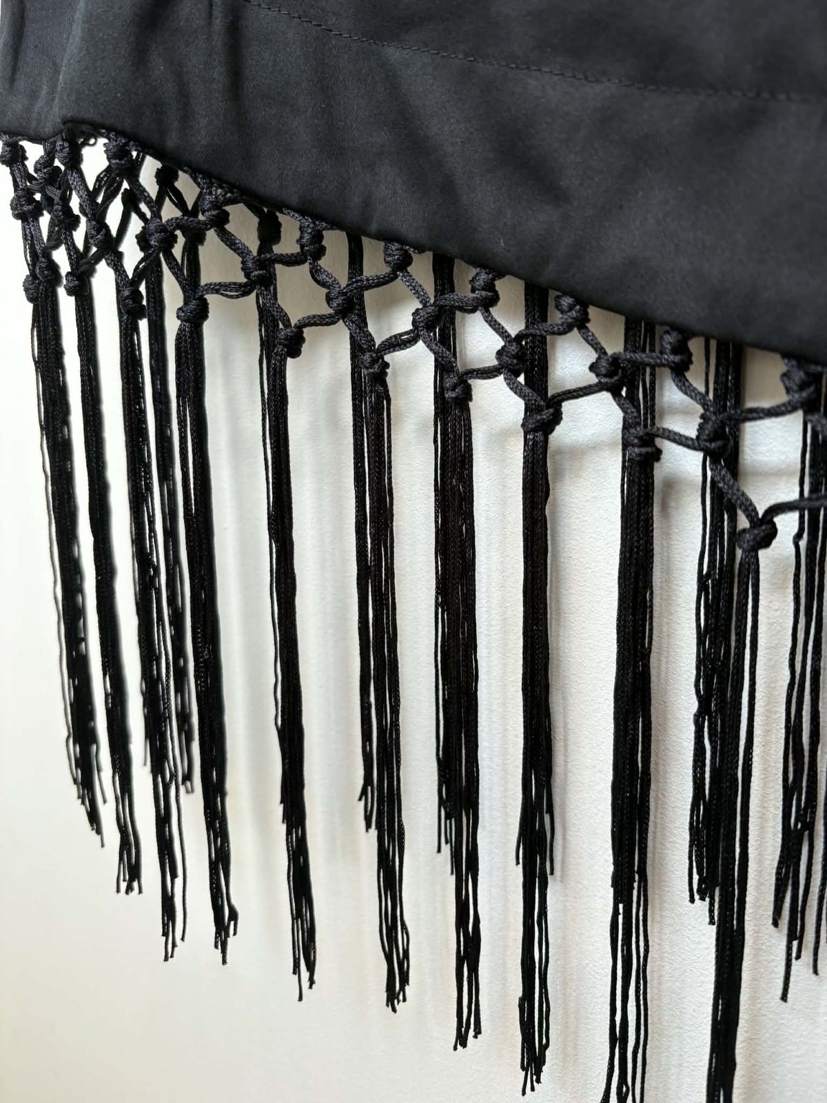 White Closet Fringe Top