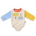 Pocket Patch Terry Long Sleeve Bodysuit