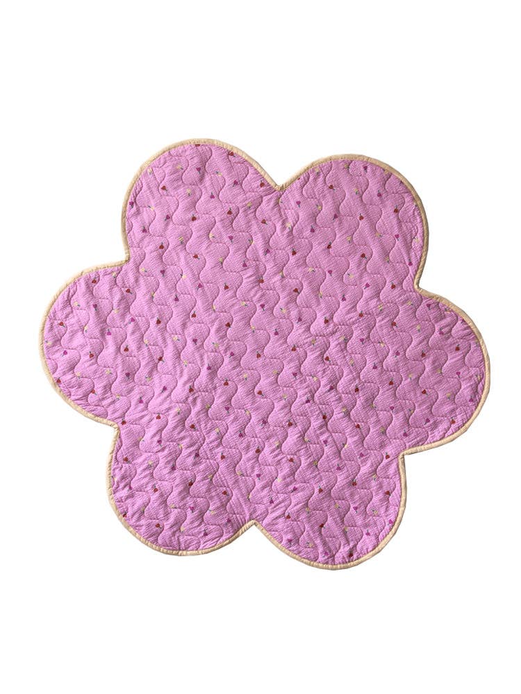 Forget Me Not Playmat in Peony
