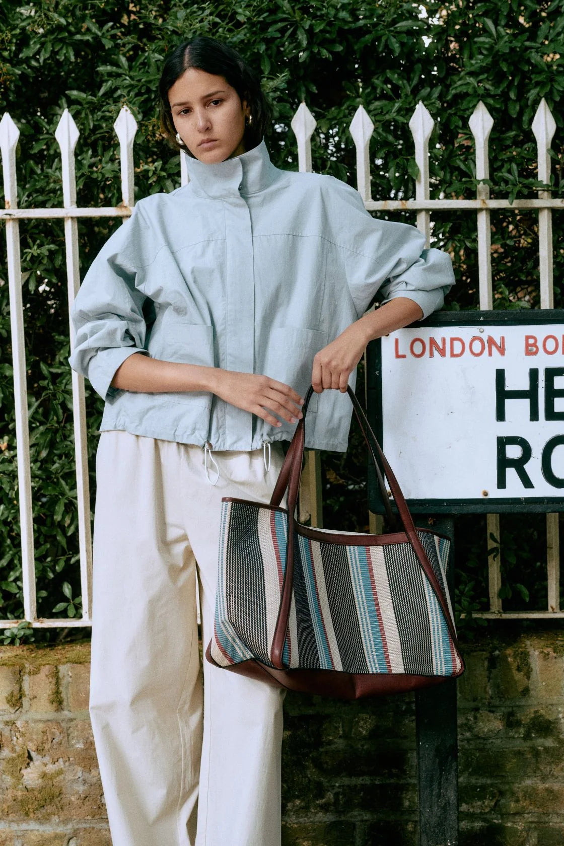 Addie Jacket - Pale Blue