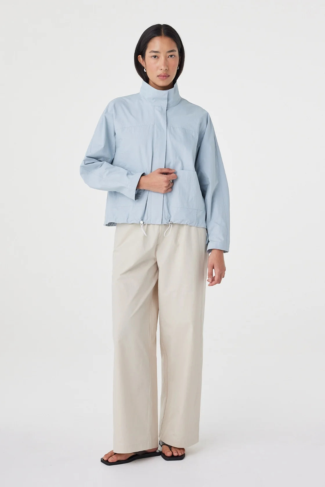 Addie Jacket - Pale Blue