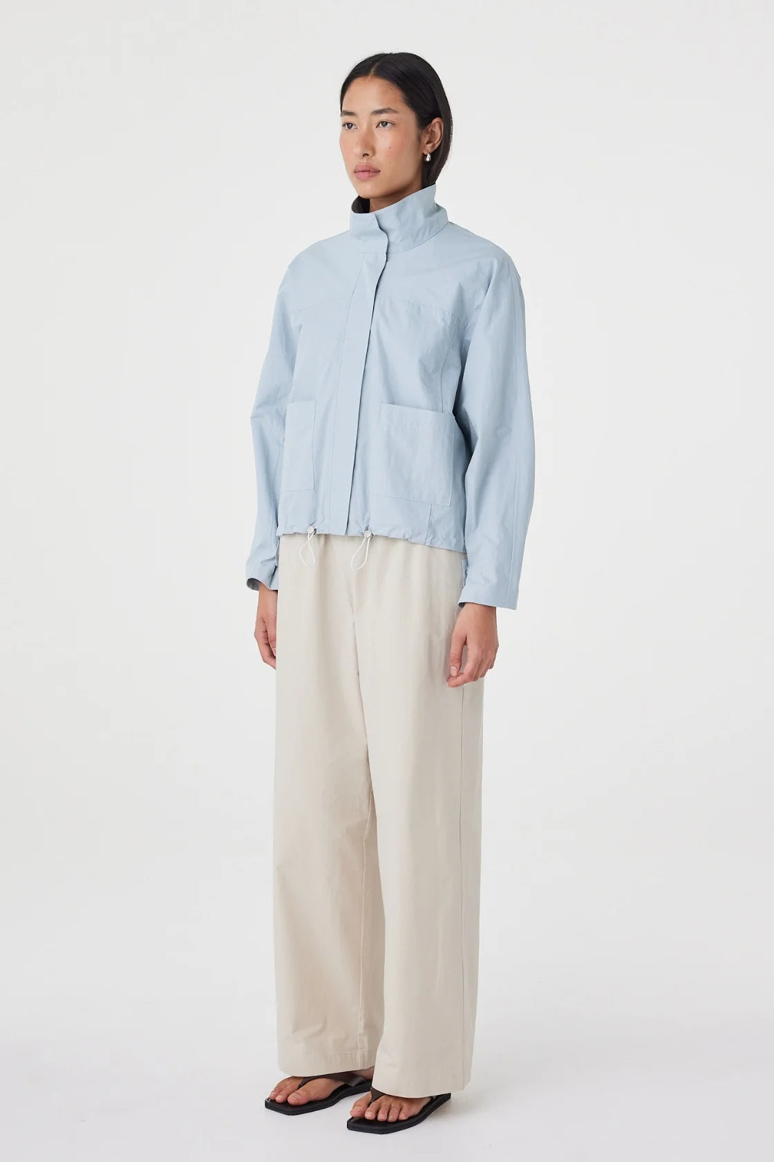 Addie Jacket - Pale Blue