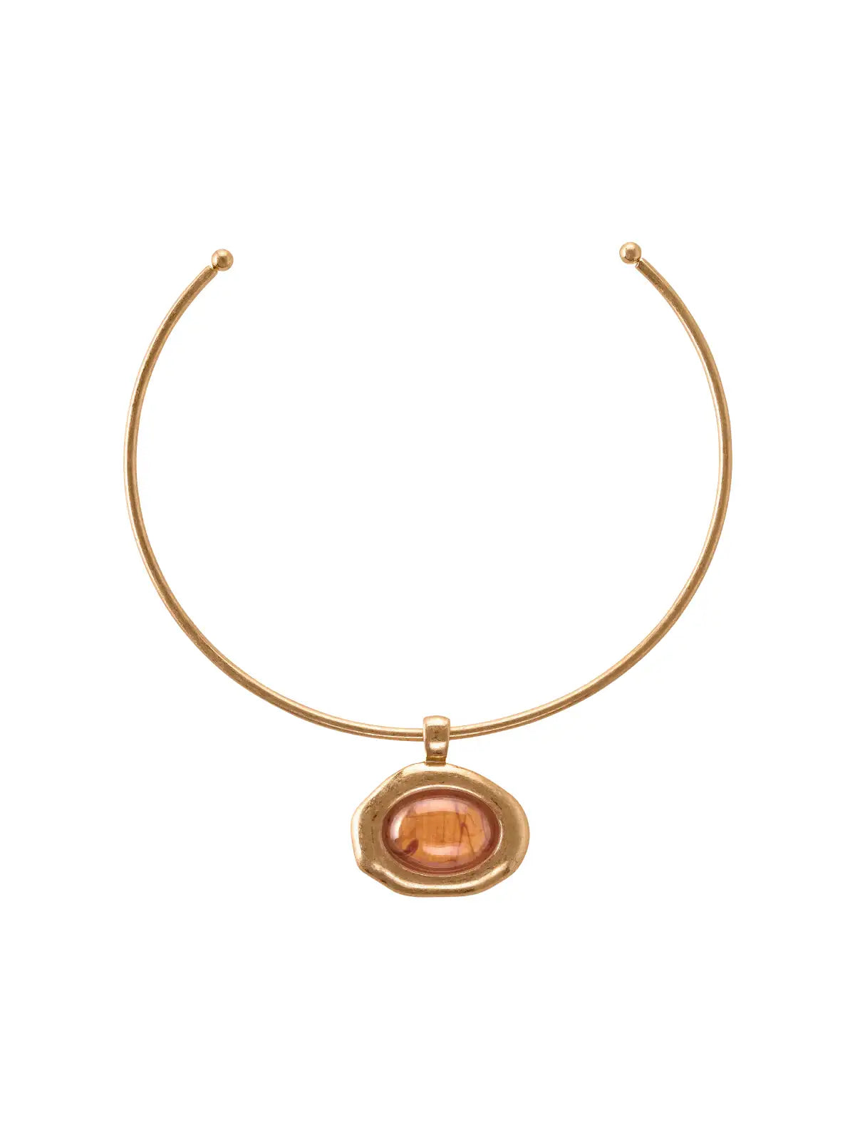 Alba Orange Necklace
