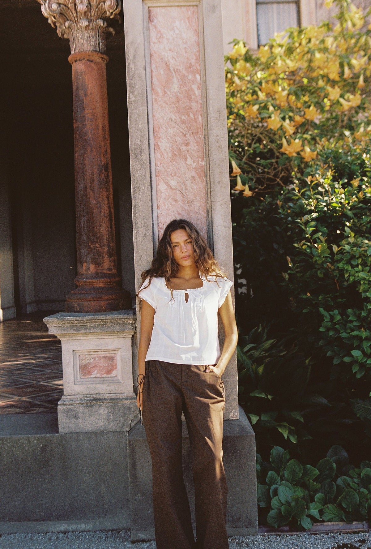 Amelia Blouse - Blanc