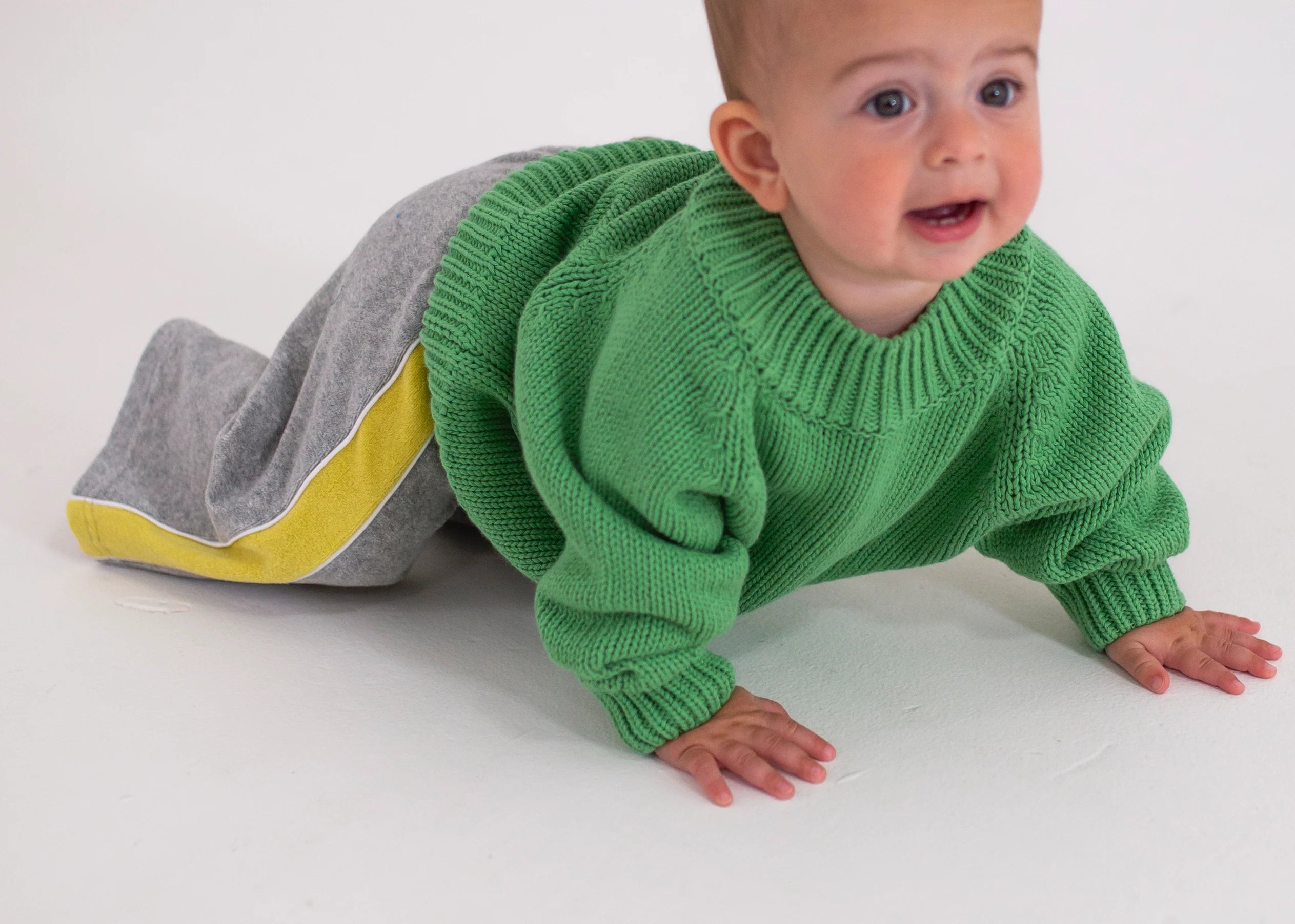 Ansel Cotton Knit Jumper - Lawn