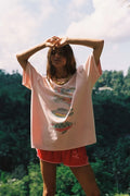 Aquatic Core Tee - Baby Pink