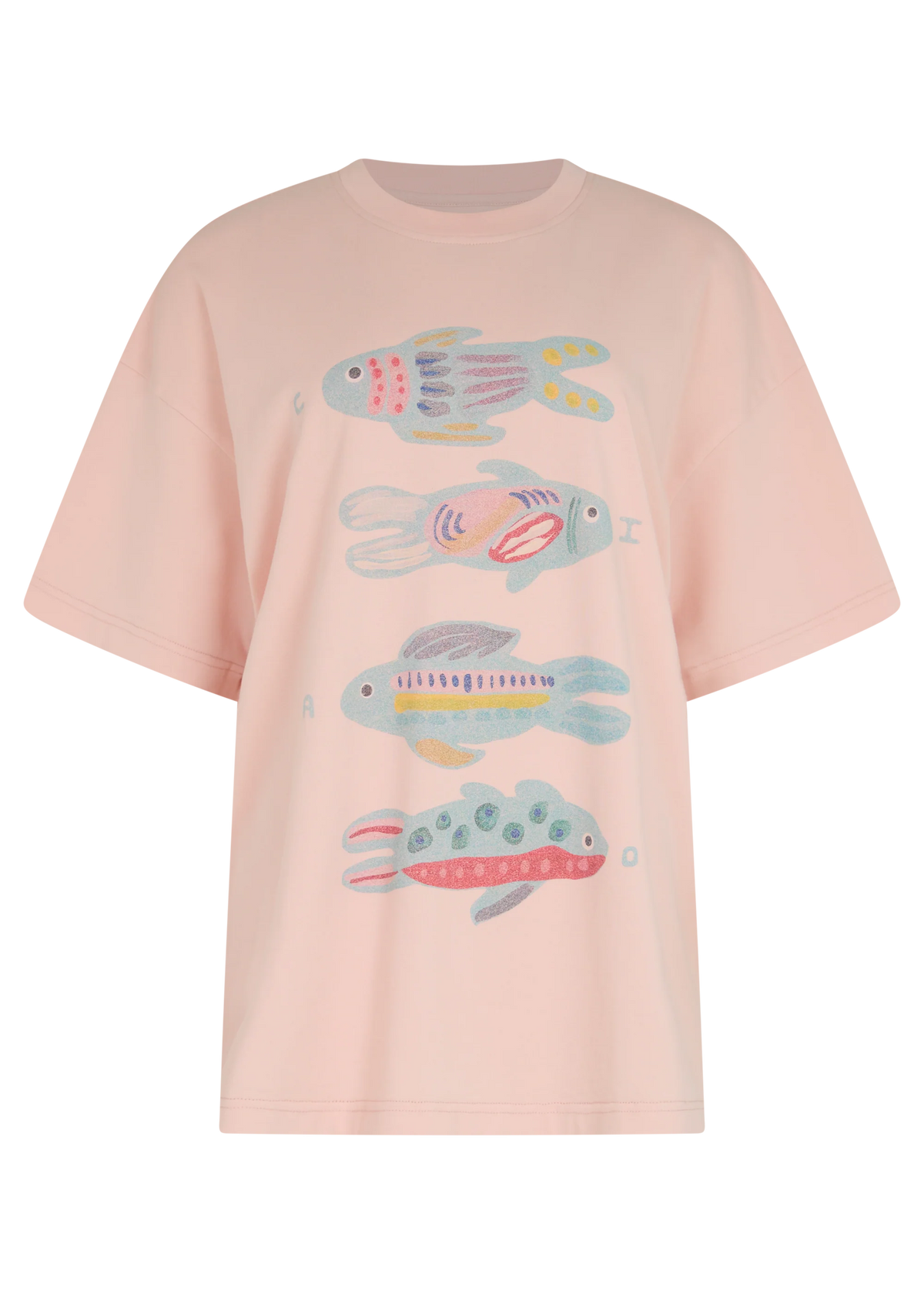 Aquatic Core Tee - Baby Pink