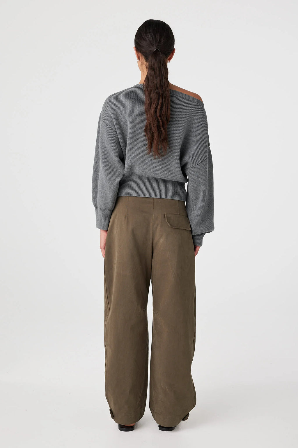 Soren Sweater- Dark Grey Marle
