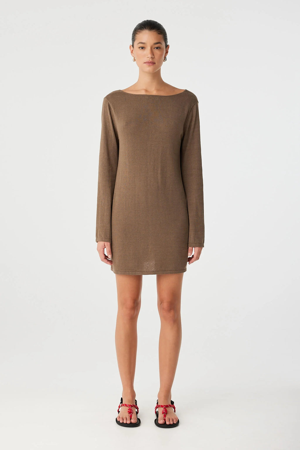 Paloma Reversible Dress- Cacao