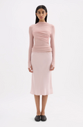 Aster LS Mesh Top - Blush