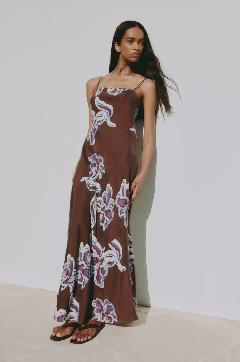 Azalea Cupro Slip Dress