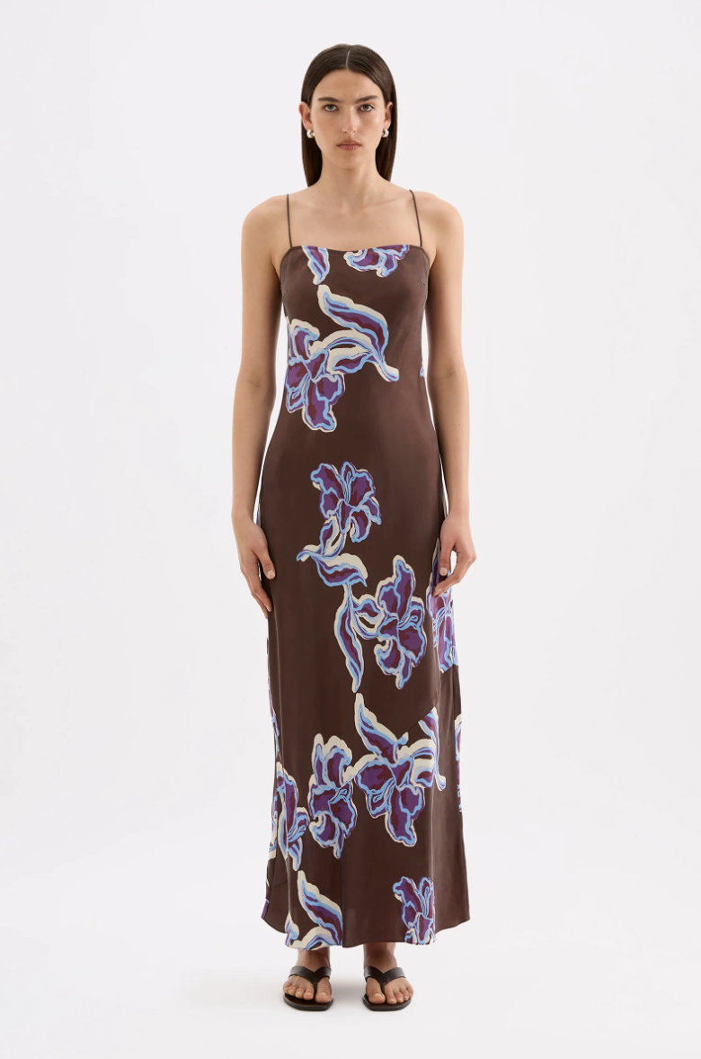 Azalea Cupro Slip Dress
