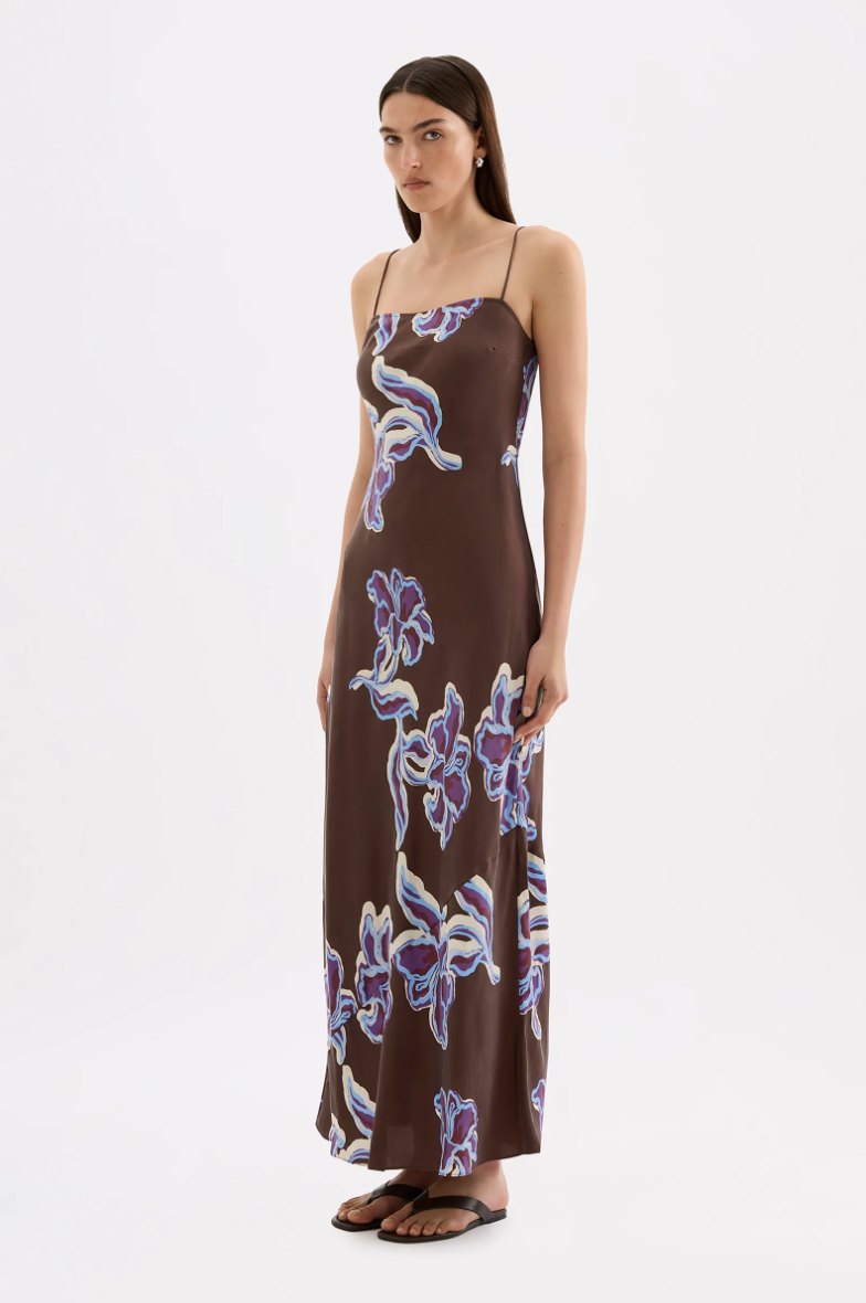 Azalea Cupro Slip Dress