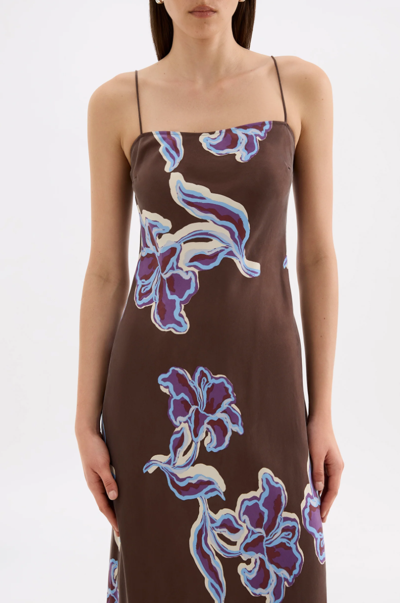 Azalea Cupro Slip Dress