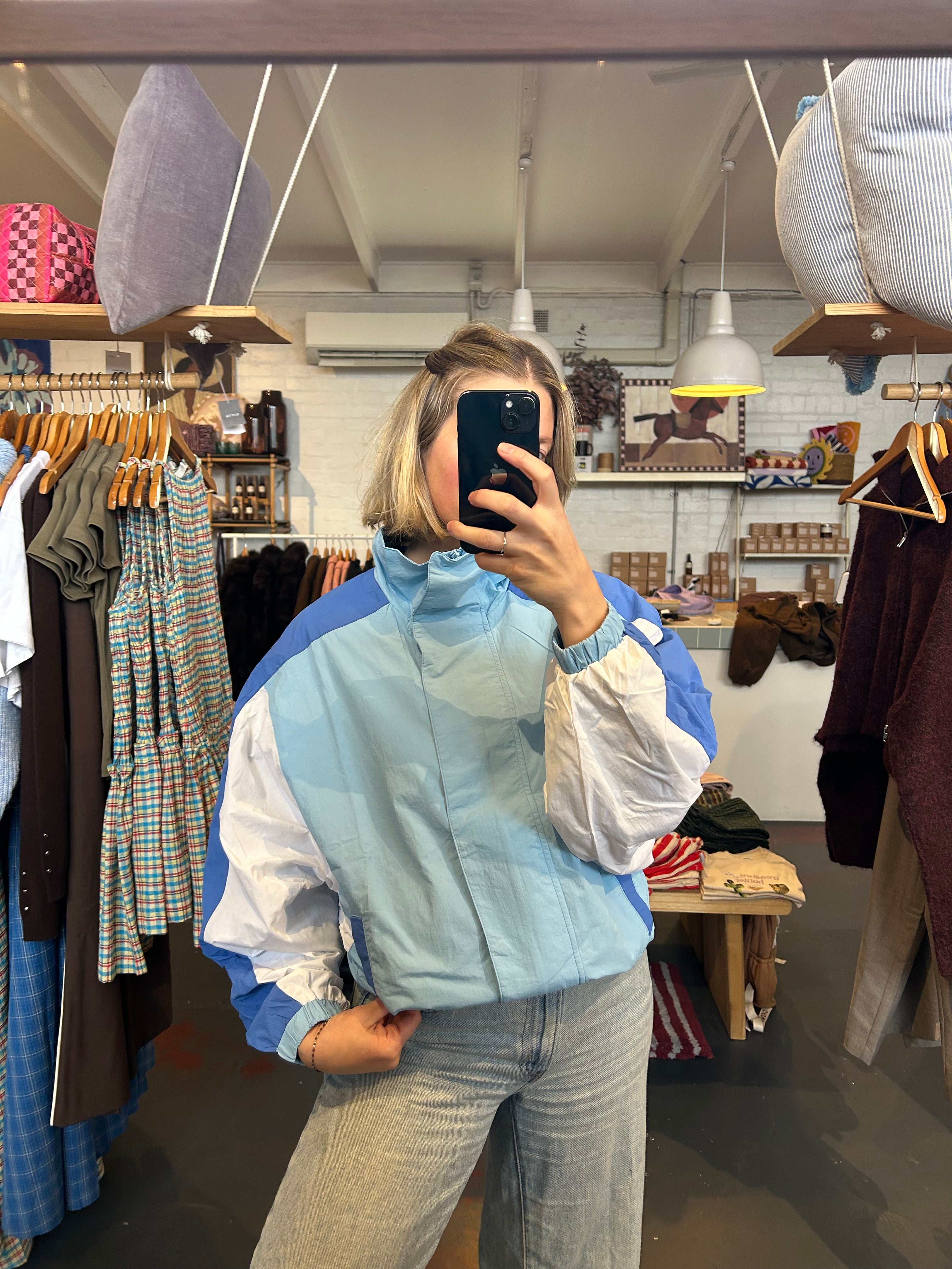 Funnel Neck Windbreaker