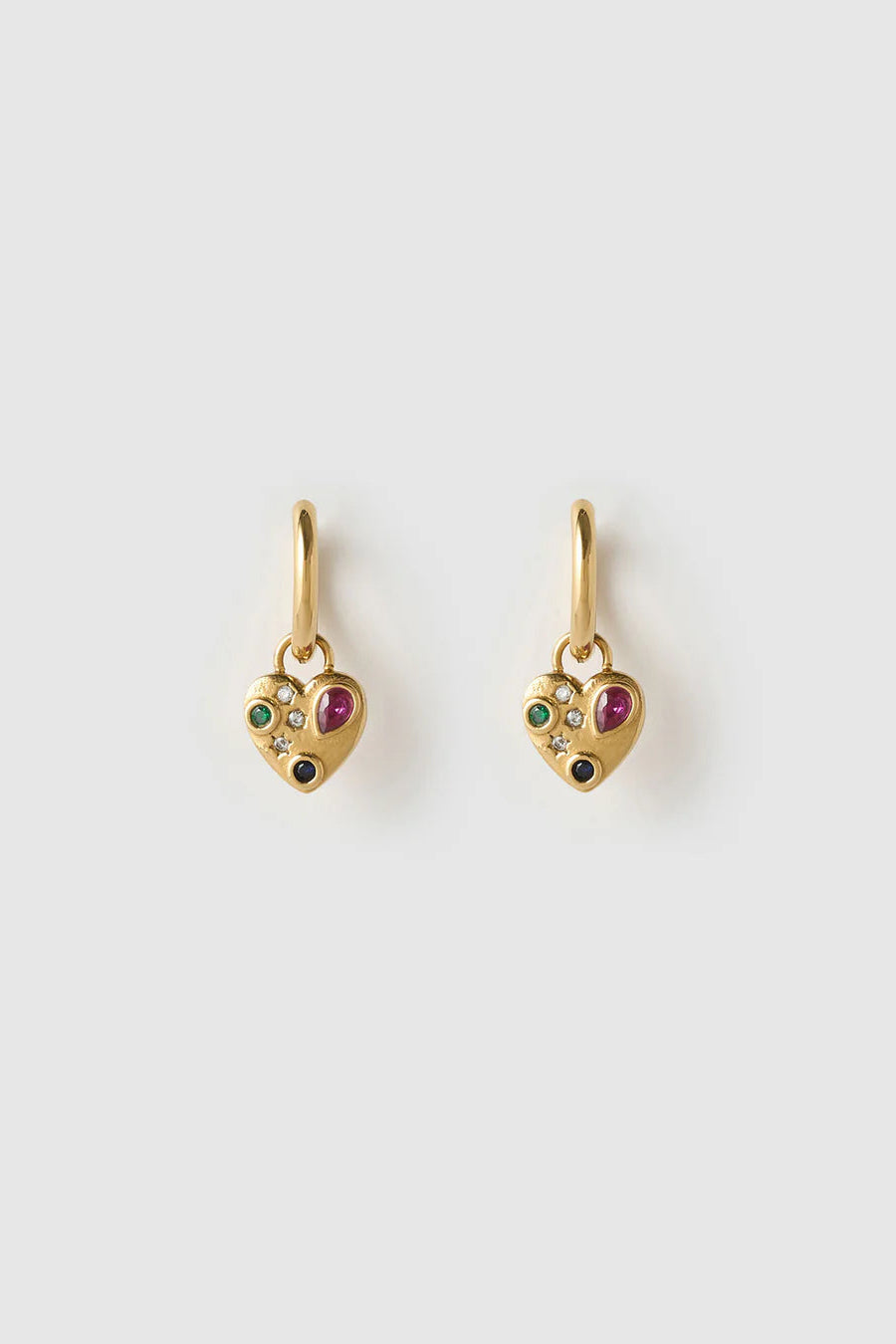 Bisous Heart Earrings