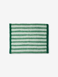 Stripe Reversible Green Bath Mat