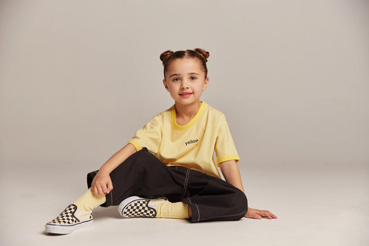 Yellow Tee in Yellow