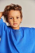 Base Tee in Indigo Blue