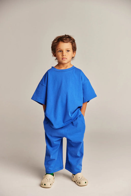 Base Pant in Indigo Blue