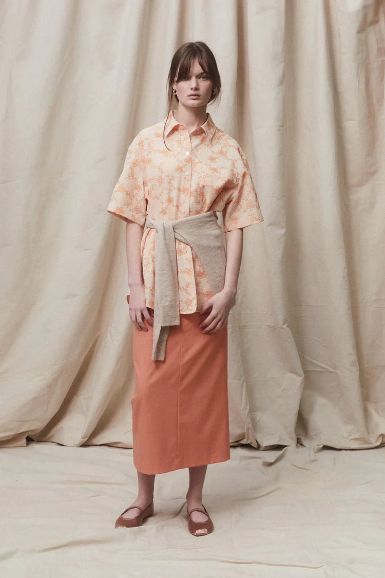 Rosana Shirt- Apricot