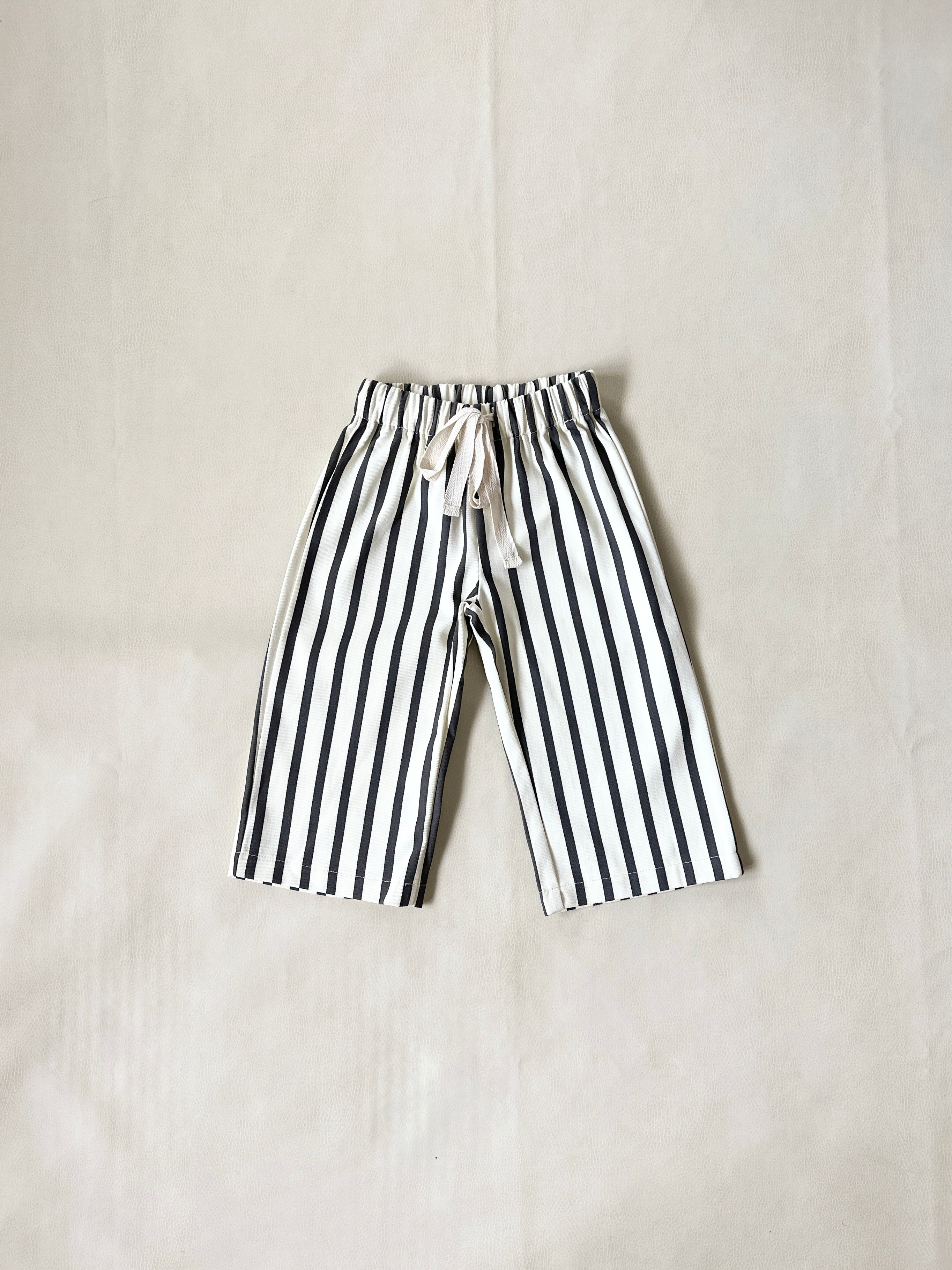 Billie Pants- Cocoa Stripe