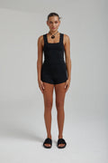 KNIT TANK - BLACK