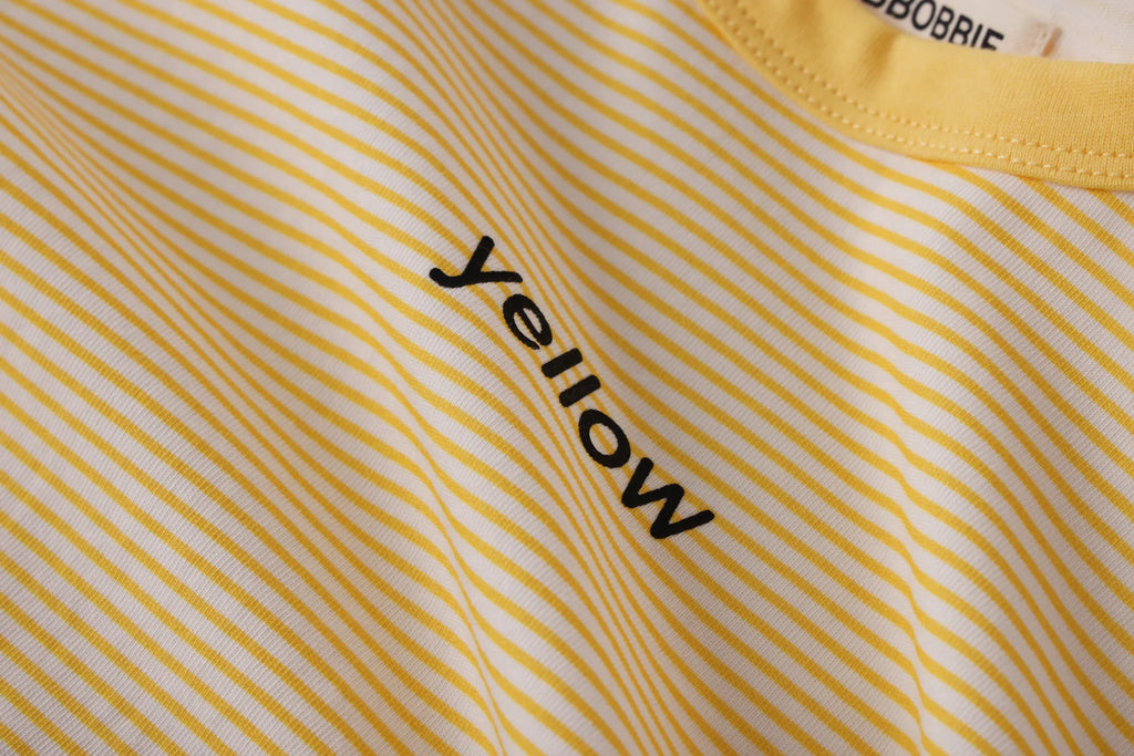 Yellow Tee in Yellow