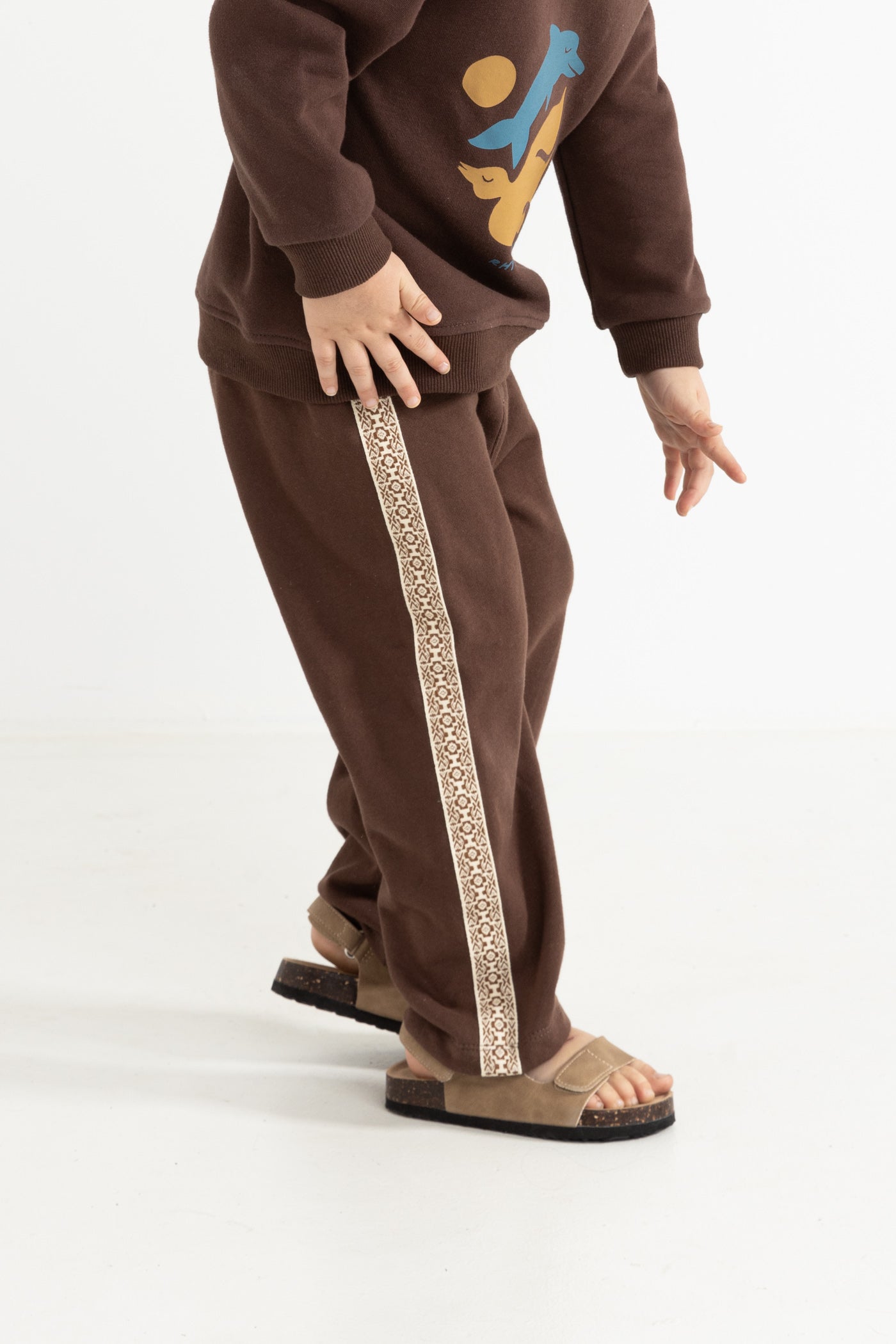 Kids Heritage Pant- Brown